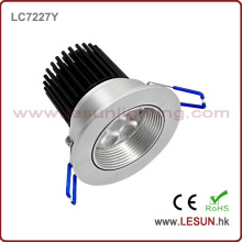 Recesso Instal 7W / 7X3w LED Downlight de teto